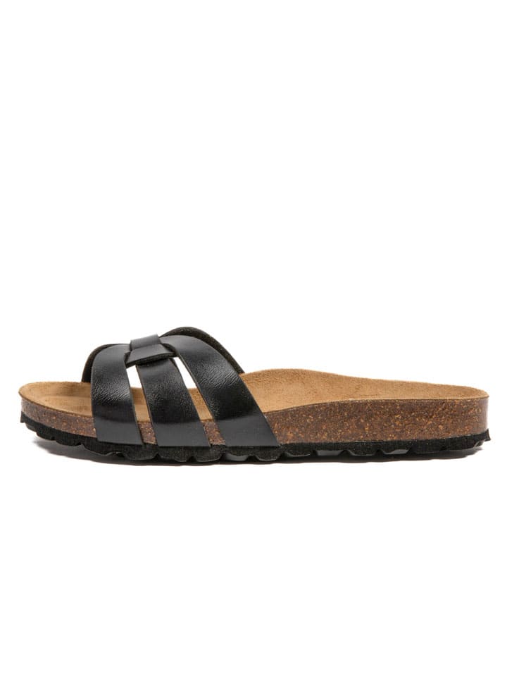 Slippers zwart