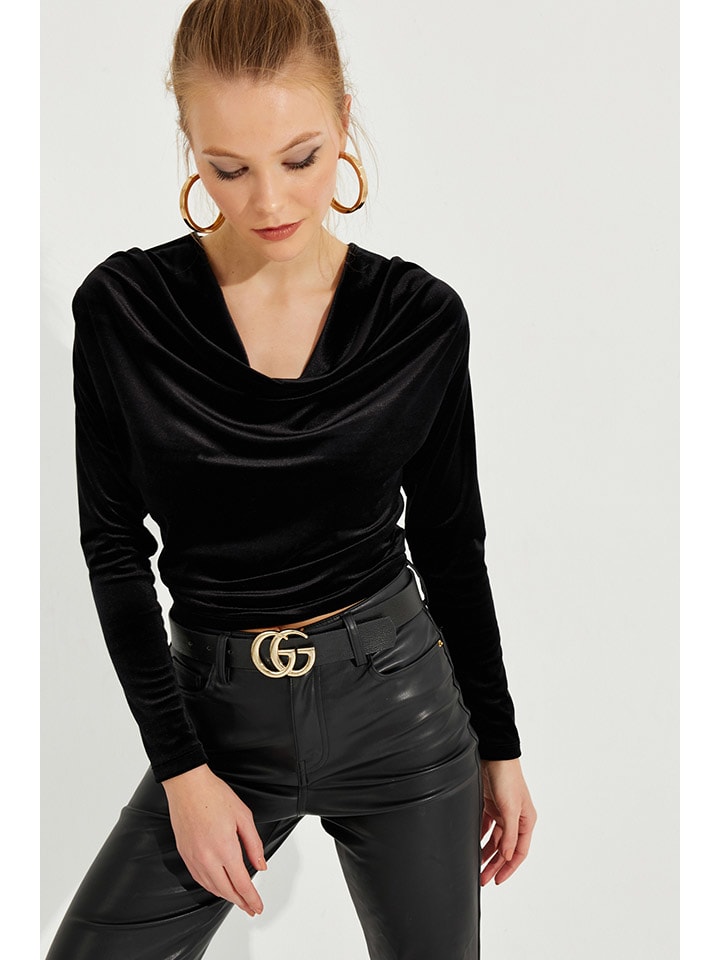 Blouse zwart