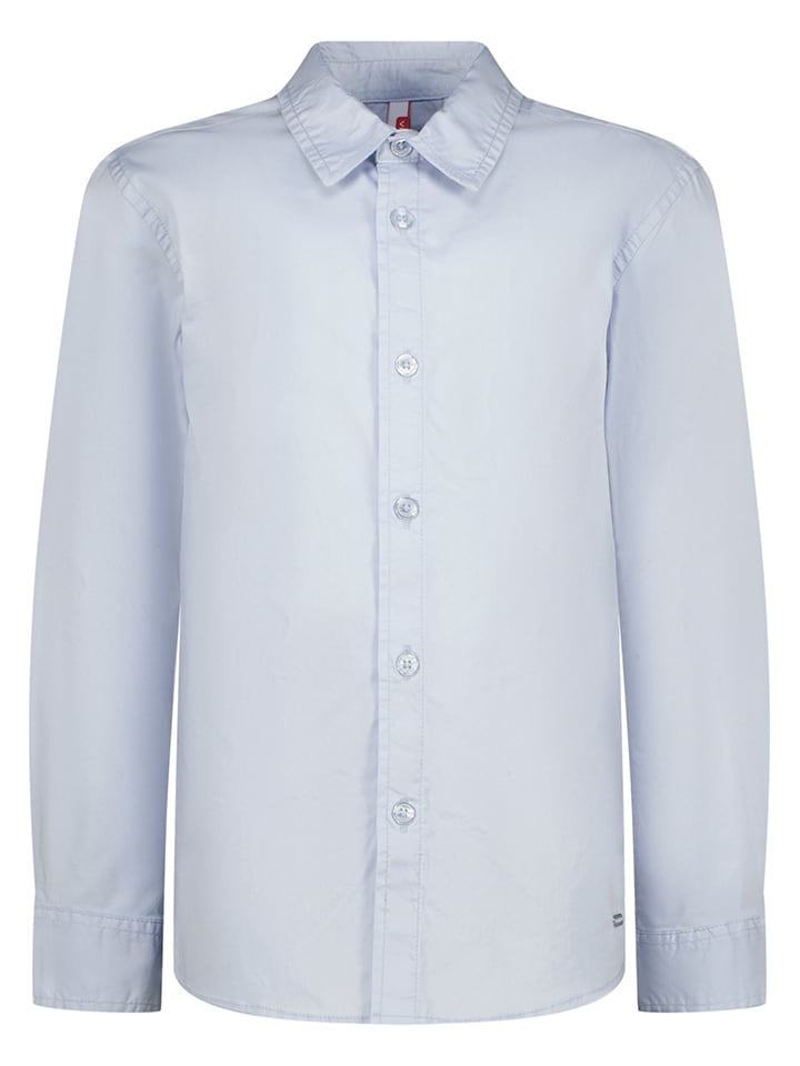 Blouse "Lasic" - regular fit - lichtblauw