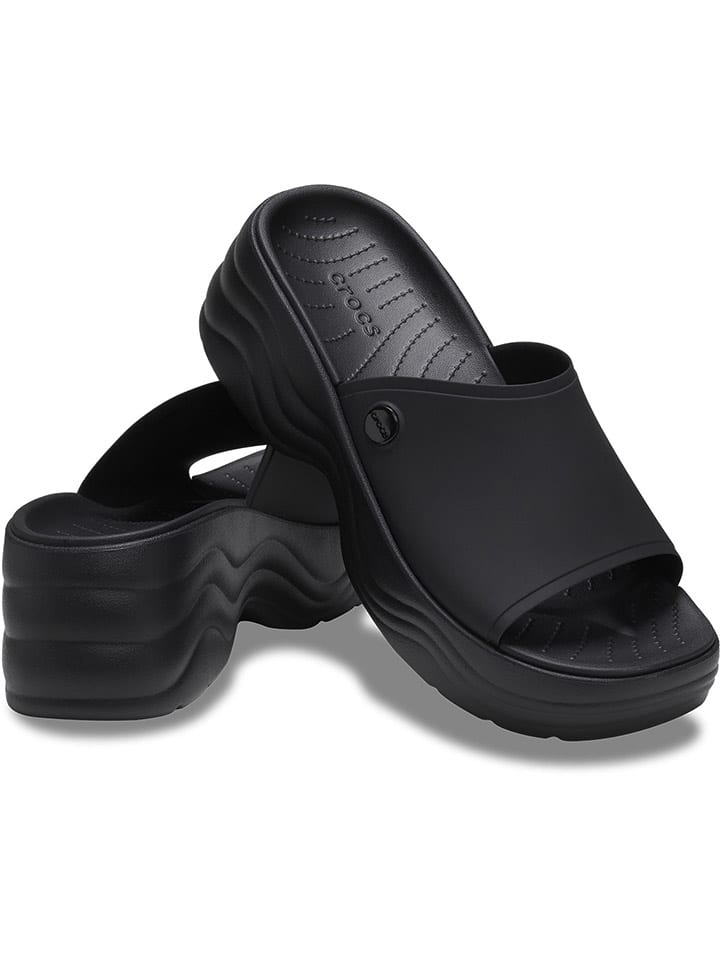 Crocs slippers zwart clearance