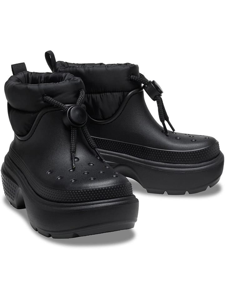 Winterboots "Stomp Puff" in Schwarz
