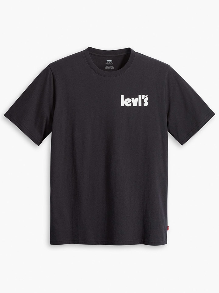 Levi's shirt zwart online