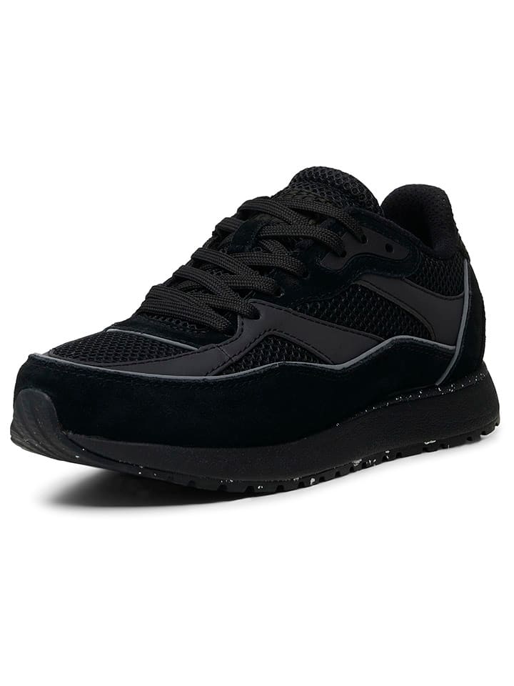 WODEN Leren sneakers Hailey zwart goedkoop kopen limango