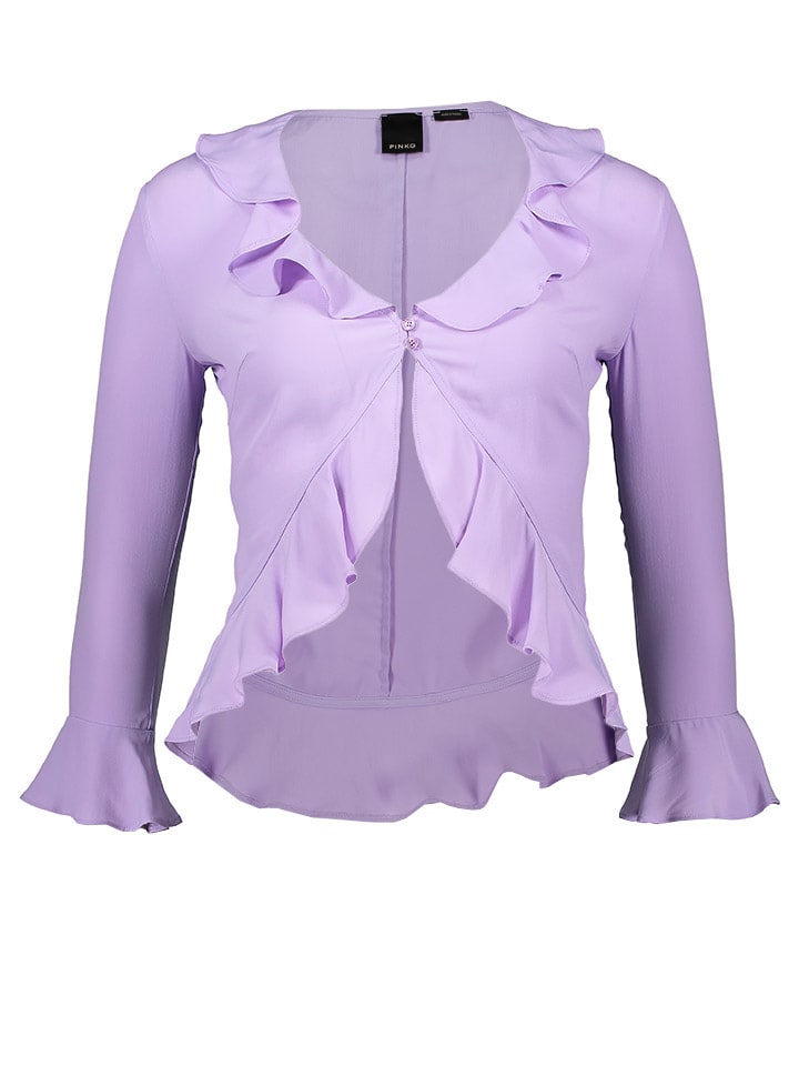 Bluse in Lila