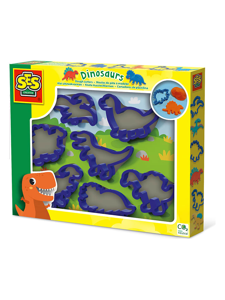 Zestaw foremek "Dinos" do plasteliny - 2+