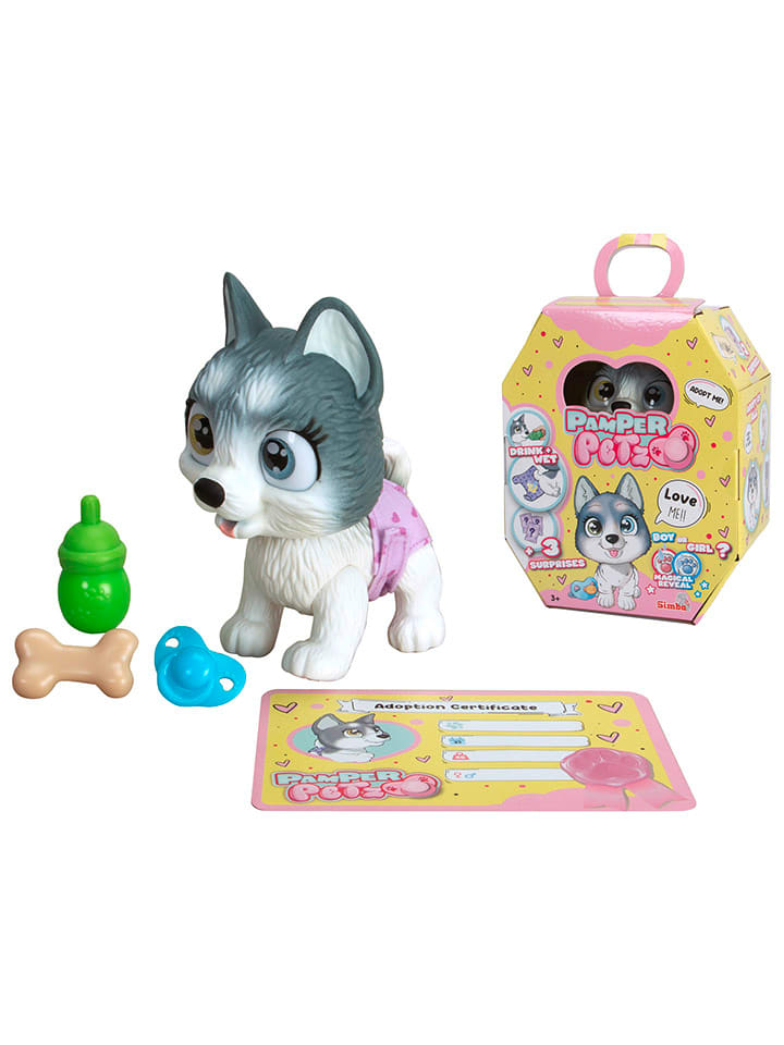 Zestaw zabawek "Pamper Petz Husky" - 3+