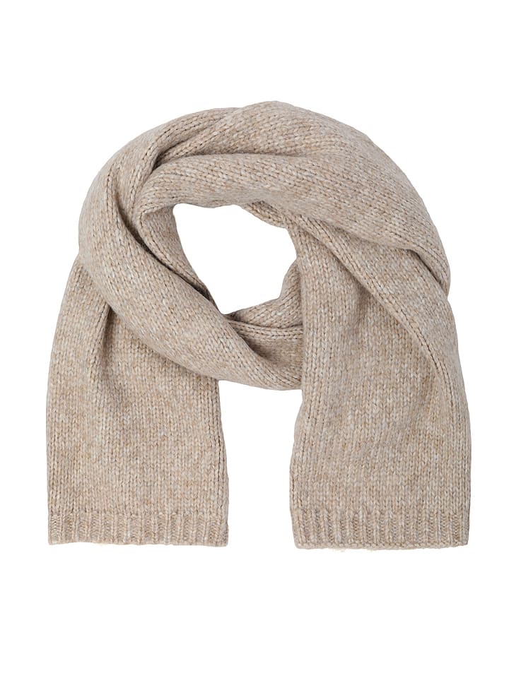 Schal in Beige - (L)175 x (B)36 cm