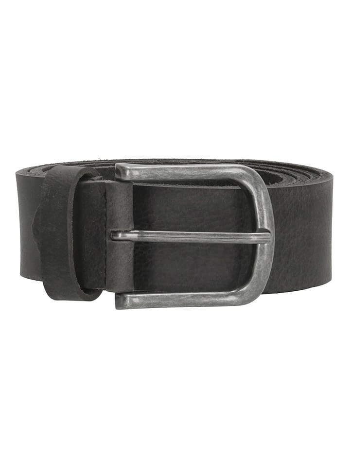 Leren riem zwart
