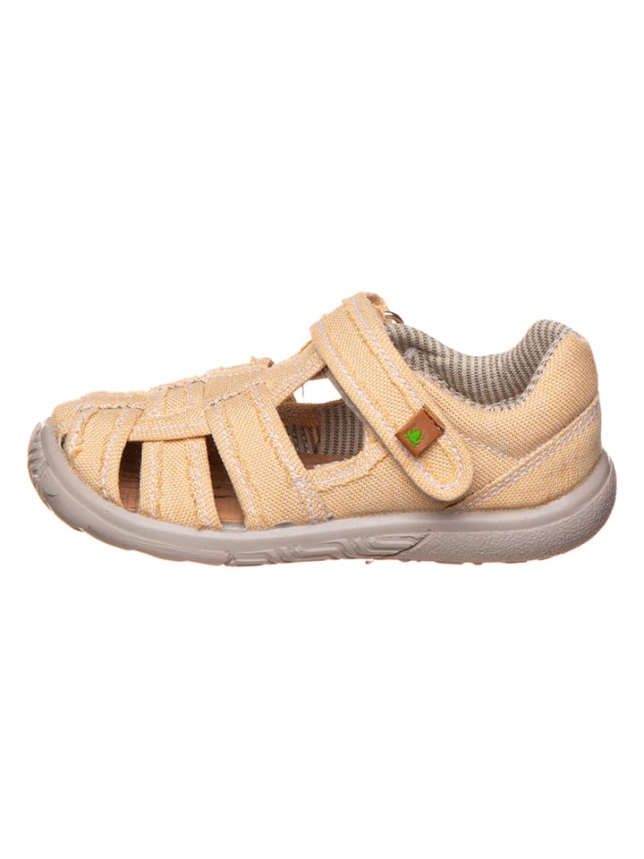 Halbsandalen in Beige