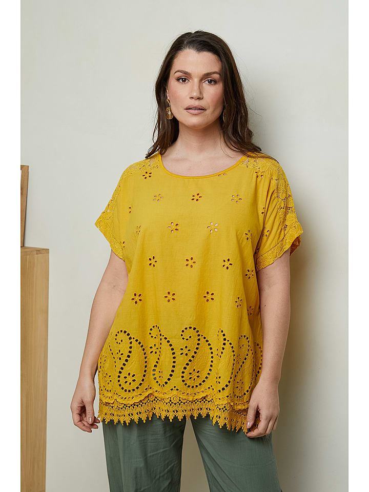 Goudkleurig shirt sale