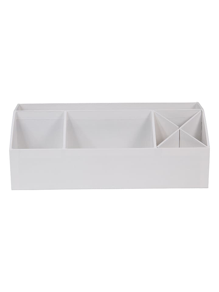 Organizer "Elisa" w kolorze białym - 33 x 12,5 x 12,5 cm