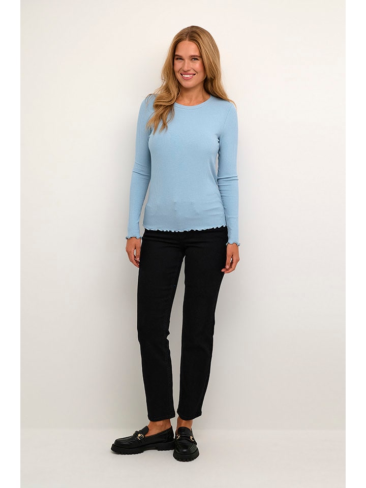 Longsleeve in Hellblau