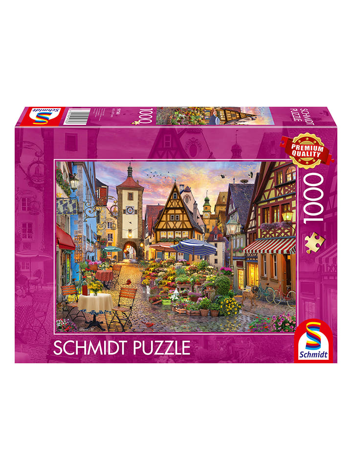 1.000tlg. Puzzle "Romantisches Bayern, Rothenburg ob der Tauber"