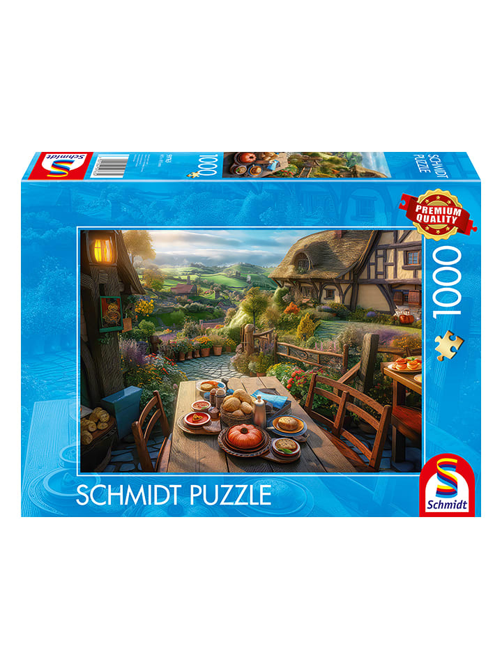 1.000tlg. Puzzle "Frühstück mit Aussicht" - ab 12 Jahren