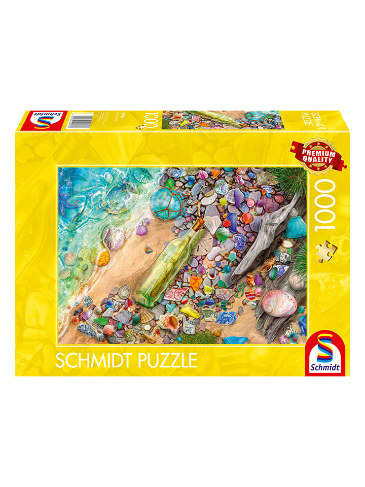 1.000tlg. Puzzle "Leuchtendes Strandgut" - ab 12 Jahren