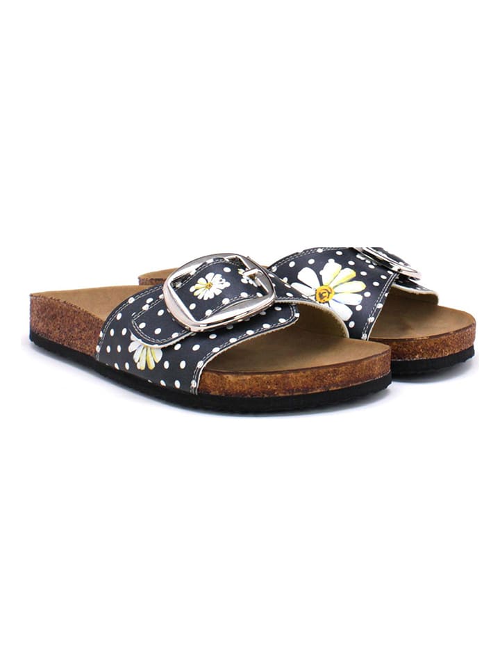 Slippers zwart