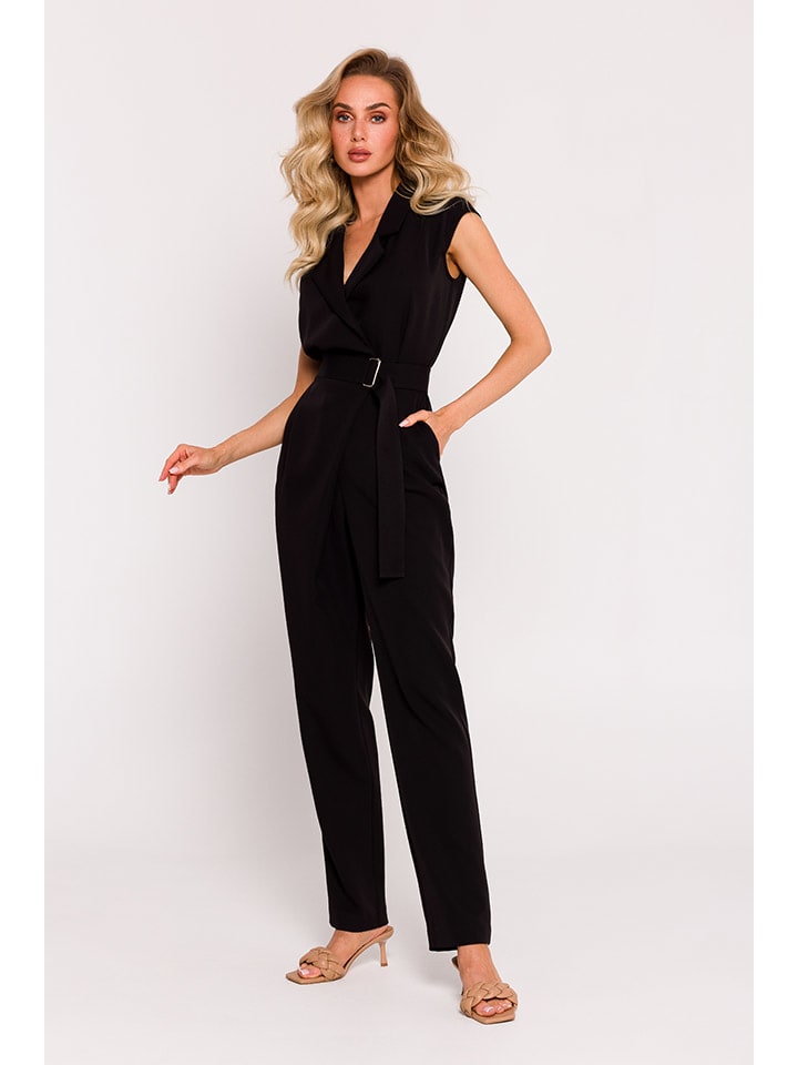 Jumpsuit in Schwarz