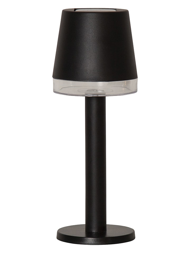 LED-Solar-Dekoration "Parvus" in Schwarz - (B)8 x (H)21 cm