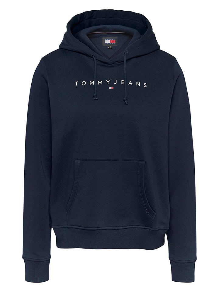 Tommy Hilfiger Hoodie donkerblauw goedkoop kopen limango