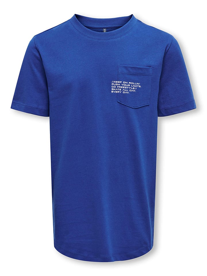 Only shirt blauw sale