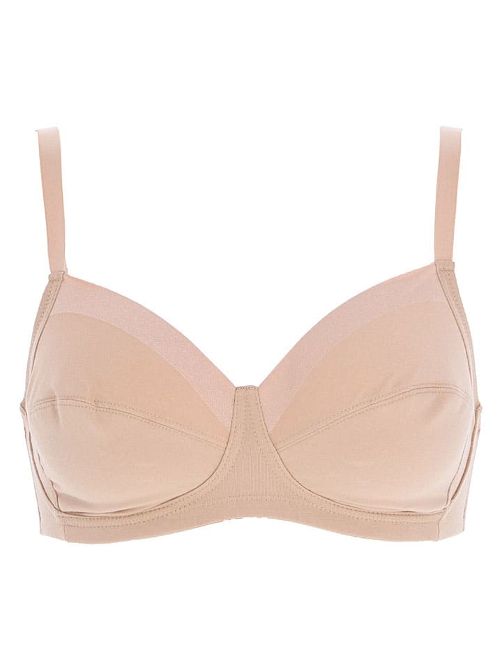 Beugelloze beha beige