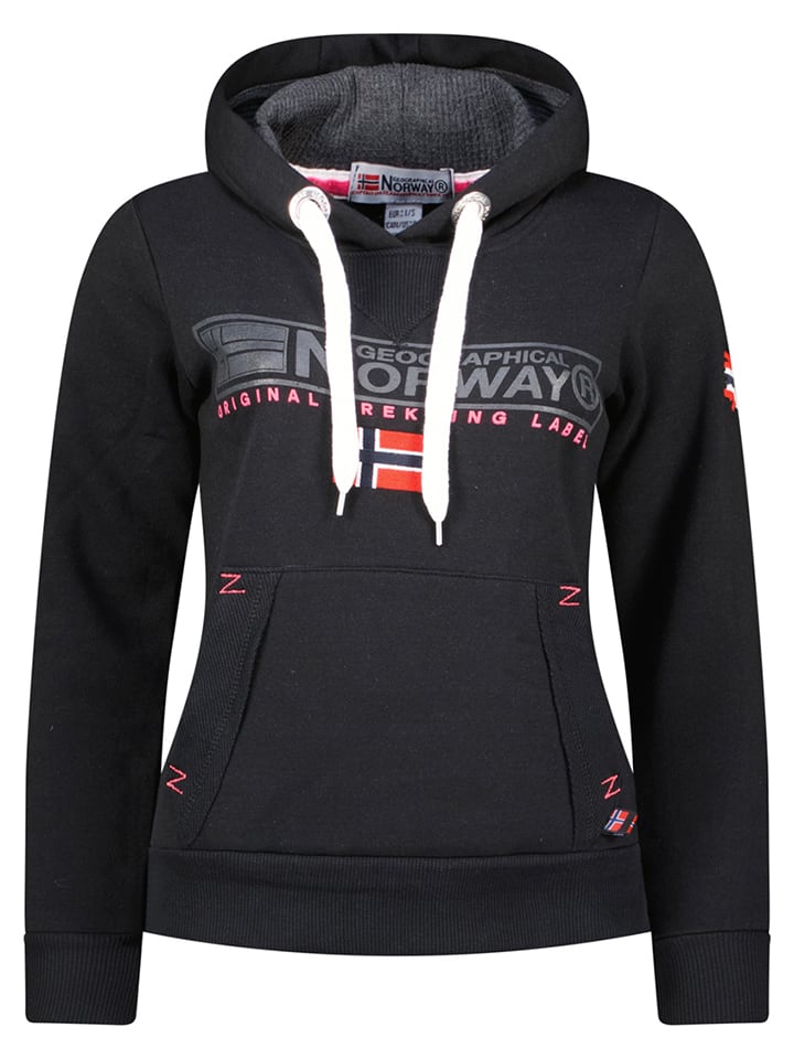 Geographical Norway Hoodie Gasic in Schwarz günstig kaufen | limango