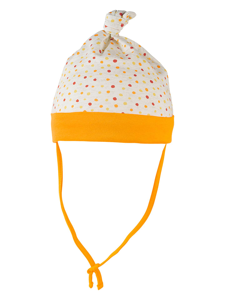 Czapka w kolorze beżowym