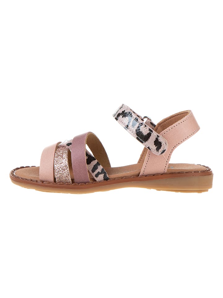 kmins Leder-Sandalen in Rosa günstig kaufen | limango
