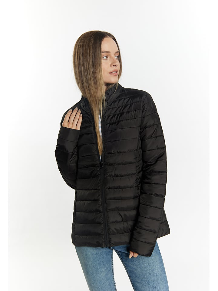 Steppjacke in Schwarz