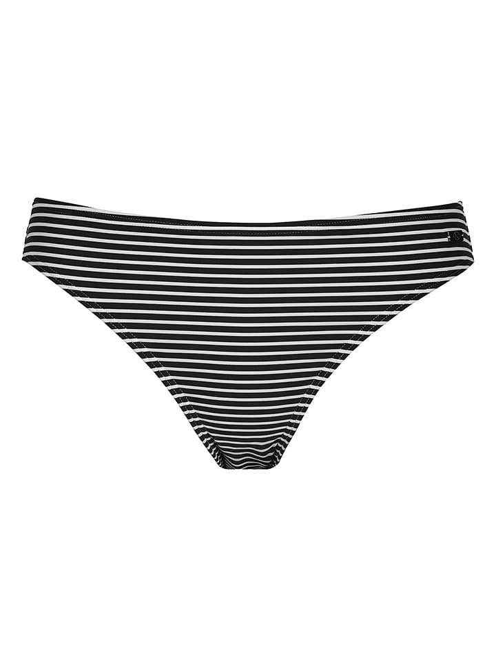 Bikini-Hose in Schwarz/ Weiß