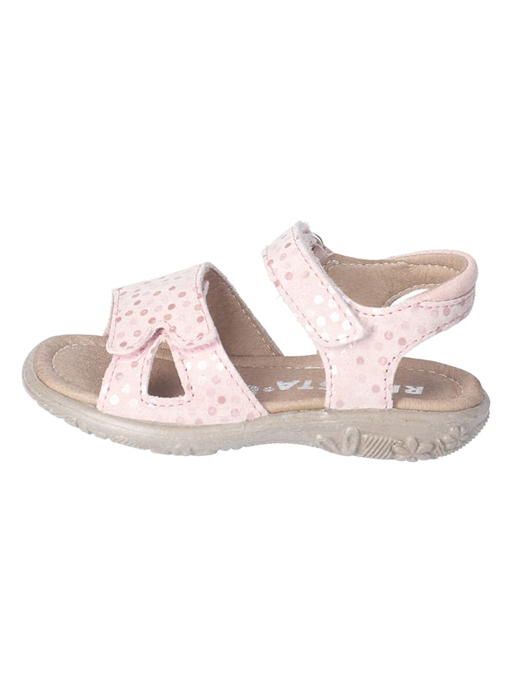 Leder-Sandalen "Moni" in Rosa