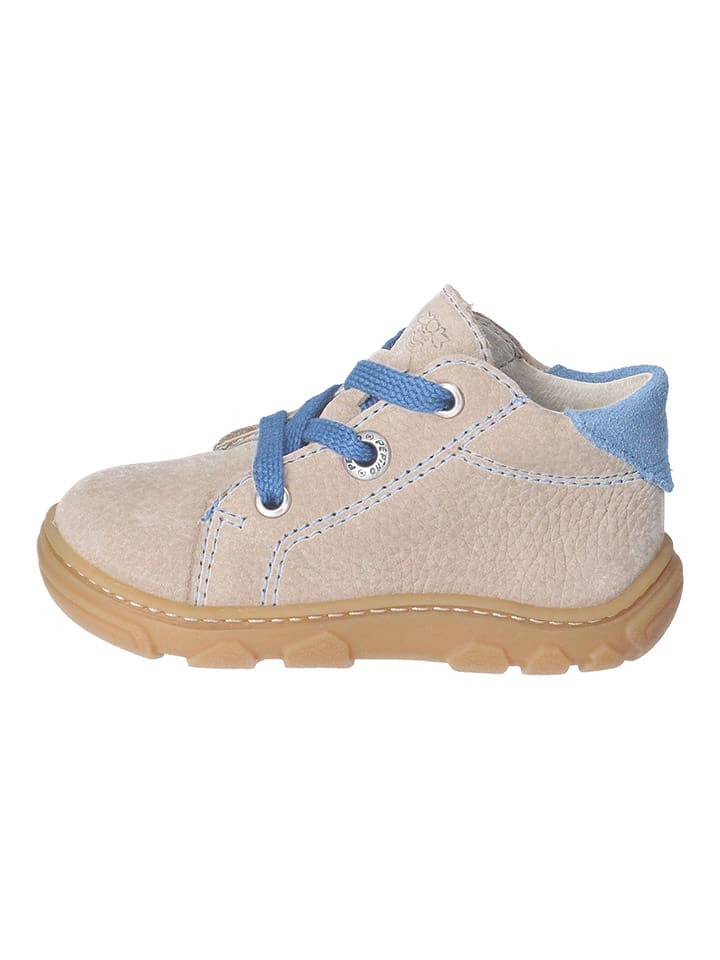 PEPINO Leren barefootschoenen Zuma beige blauw goedkoop kopen limango