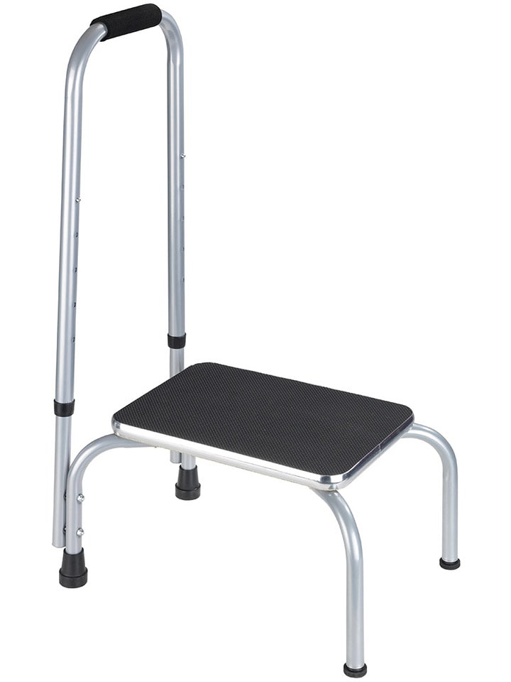 Sicherheitshocker in Schwarz - (B)46,5 x (H)98 x (T)32 cm