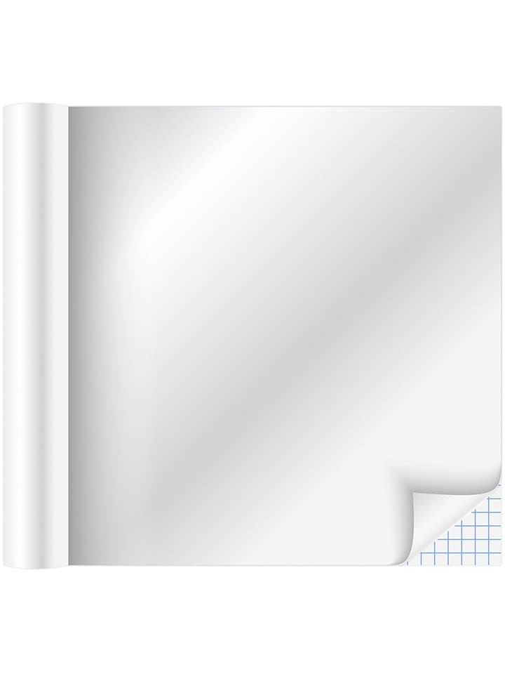 Spiegelfolie in Silber - (L)150 x (B)58 cm