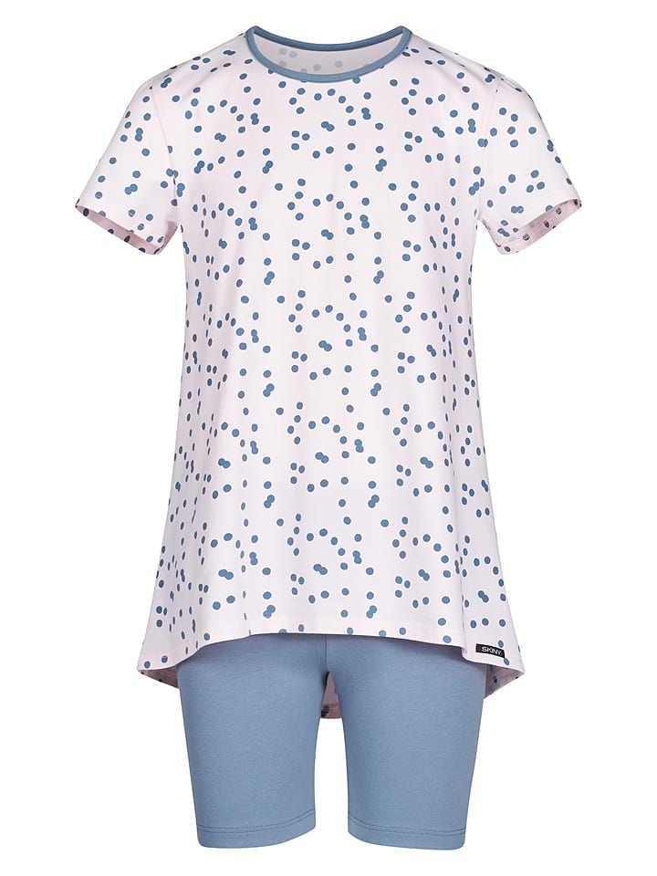 Pyjama in Rosa/ Blau
