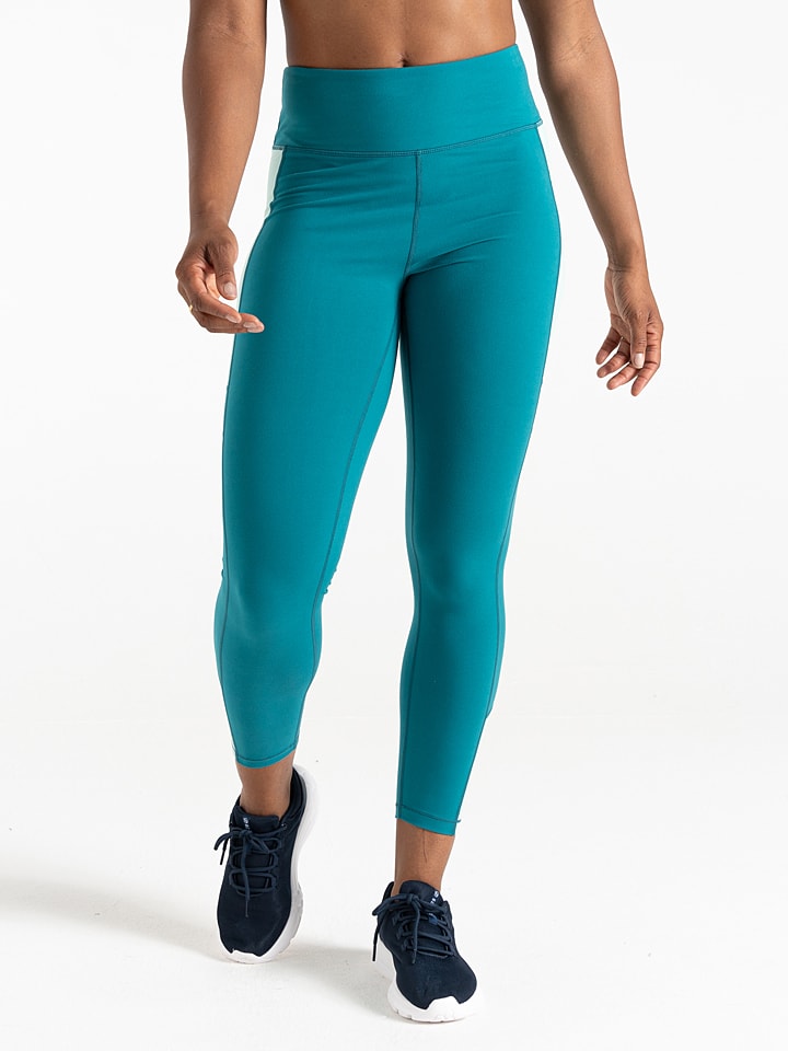 Legginsy sportowe "Move II" w kolorze turkusowym