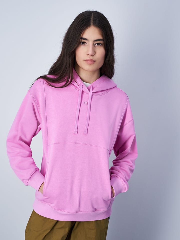 Roze champion hoodie 2025
