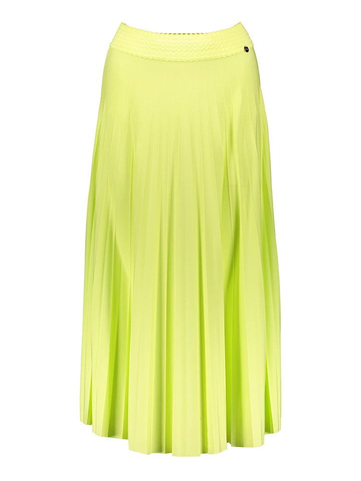 Plisse rok geel clearance