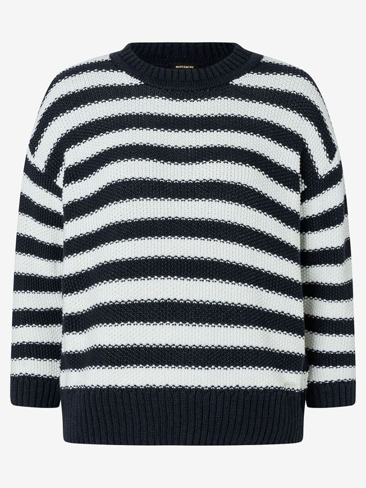 Sweter w kolorze czarno-białym