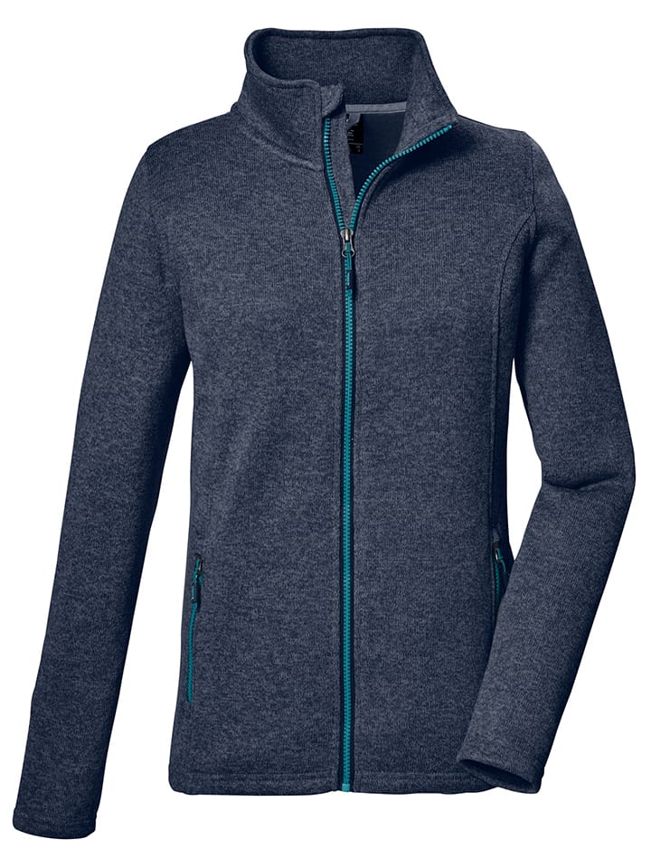 Fleece vest donkerblauw