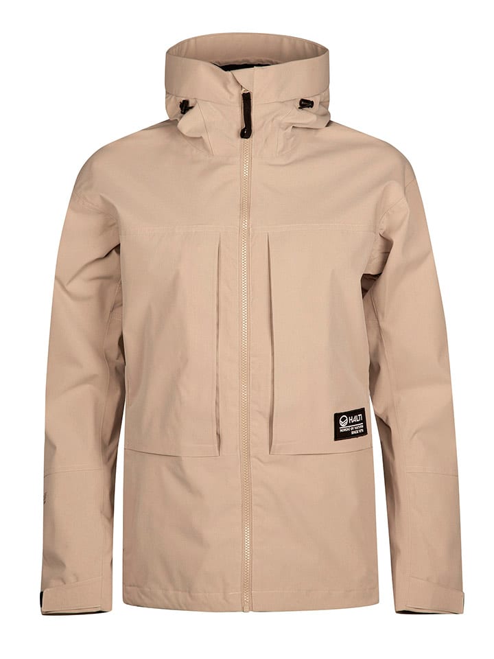 Kurtka softshellowa "Hiker II Dx" w kolorze beżowym