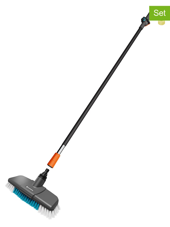3-delige cleansystemset met steel "Hard" zwart