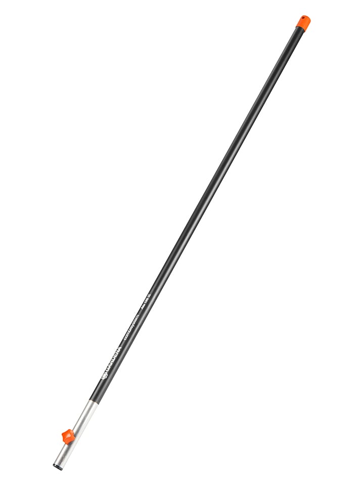 Aluminium steel "combisystem" zwart - (L)130 cm