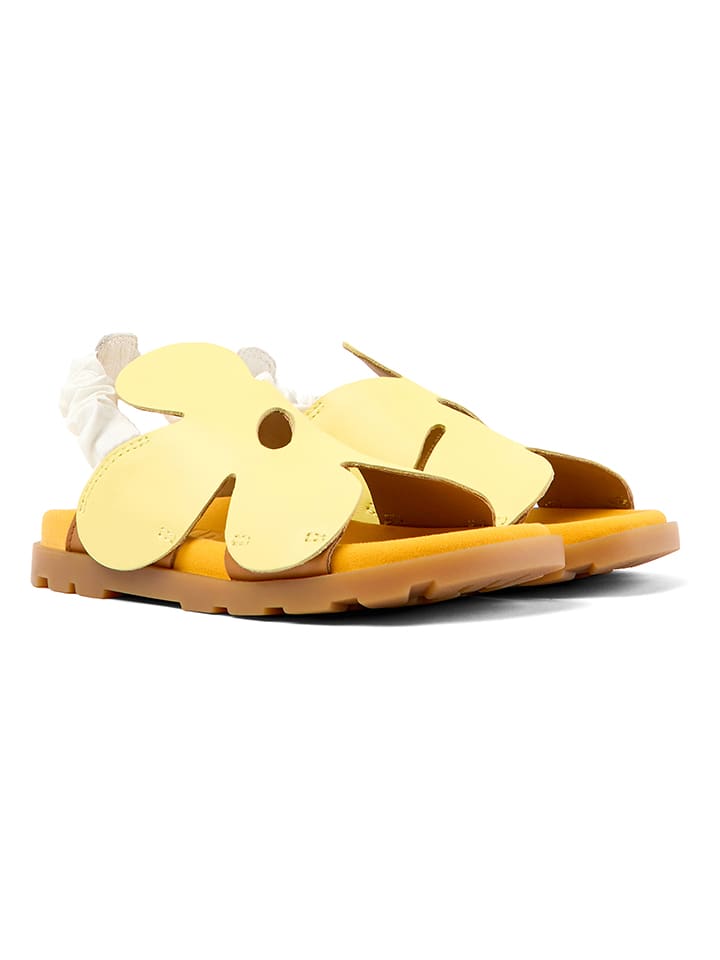 Sandalen in Gelb