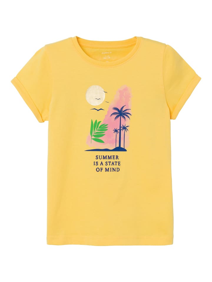 name it Shirt Faberte geel goedkoop kopen limango