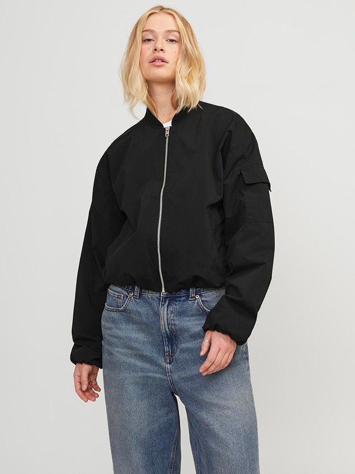 Übergangsjacke in Schwarz