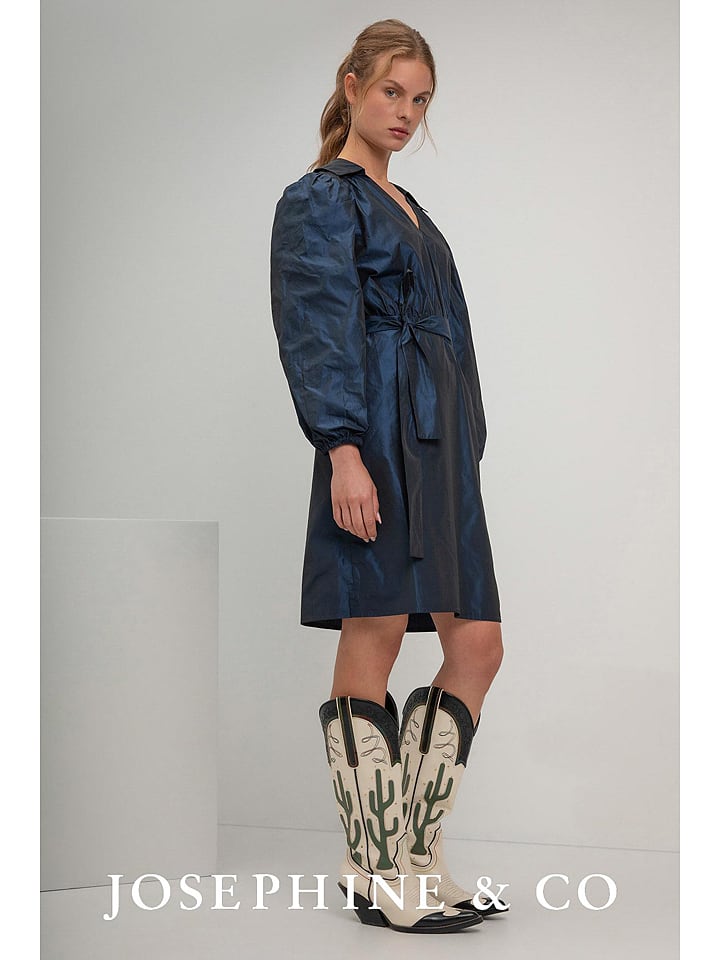 Kleid "Sanna" in Dunkelblau