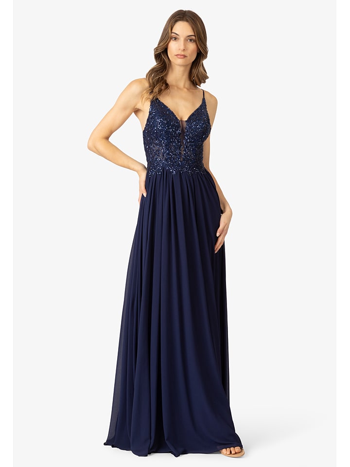 Kleid in Dunkelblau