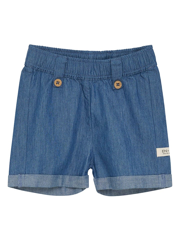 Spijkershort blauw