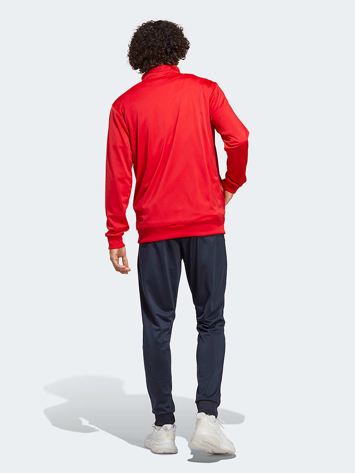 adidas 2tlg. Outfit Trainingsanzug in Rot Dunkelblau gunstig kaufen limango